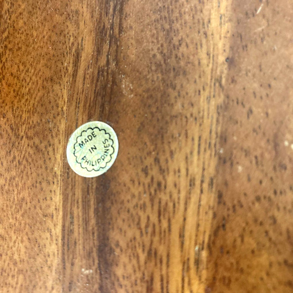 VINTAGE Monkey Pod Leaf Tray & Pineapple Bowl - Picture 10 of 10